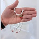 گردنی مروارید با اویز گیلاس