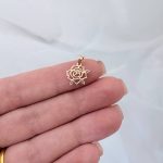 پلاک مینیمال گل رز