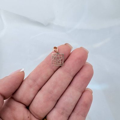 پلاک مینیمال مربع