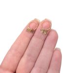 گوشواره حلقه ای پروانه