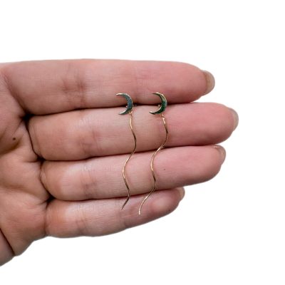 گوشواره کرلی ماه